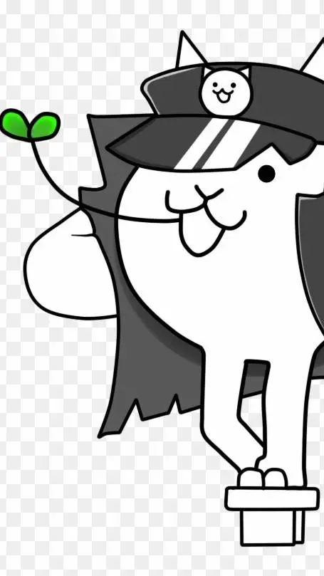 ai character: delinquent cat  background