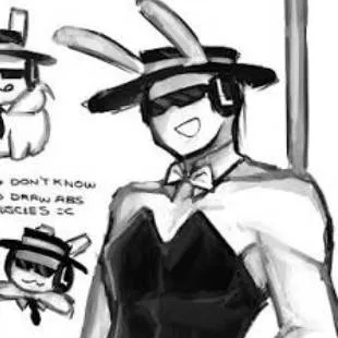 chat with ai character: bunny suit chance?