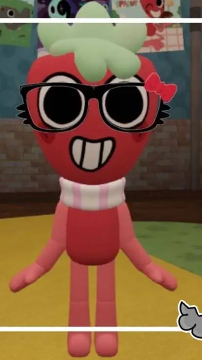 ai character: DANDYS WORLD background