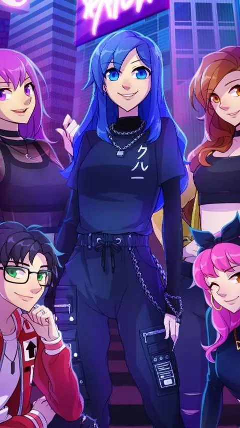 ai character: Krew - C.A. background