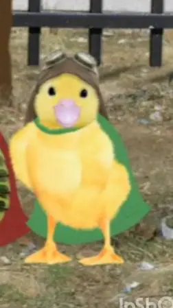 ai character: Ming Ming Duckling background