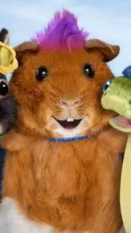 ai character: Izzy the Guineapig background