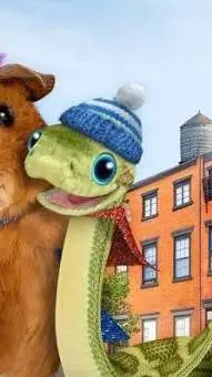 ai character: Tate the snake background