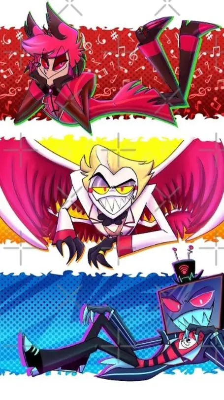 ai character: alastor luci vox background