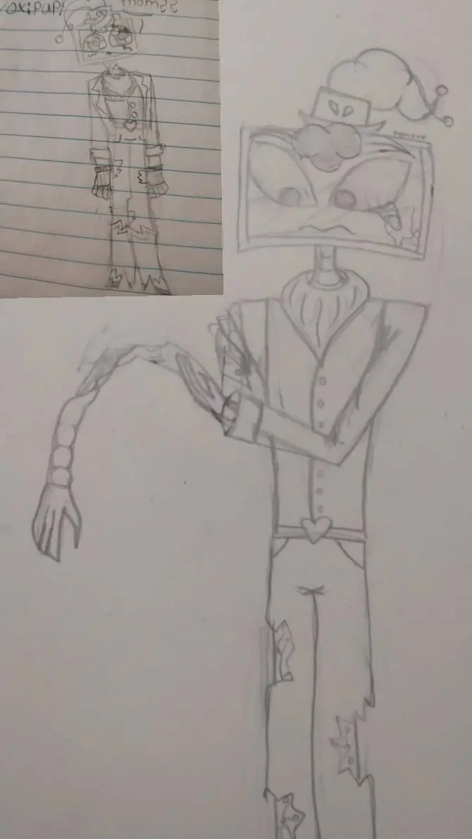 ai character: popcorn hh background