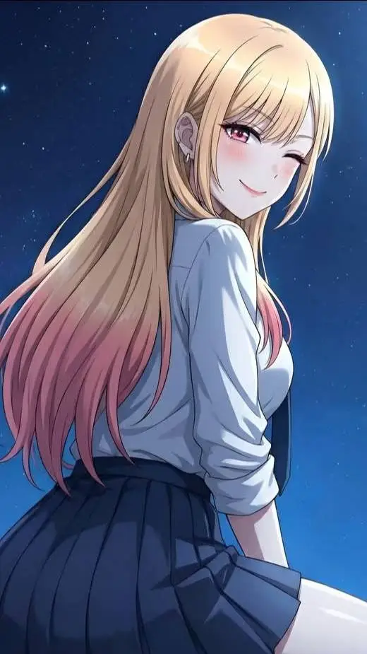 ai character: marin kitarawa :) background