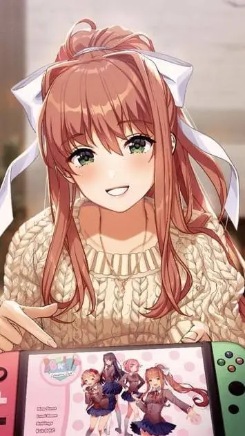 ai character: Monika background