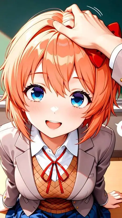 ai character: sayori background