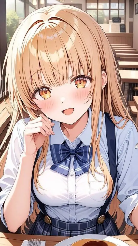 ai character: ⭐mahiru⭐ background