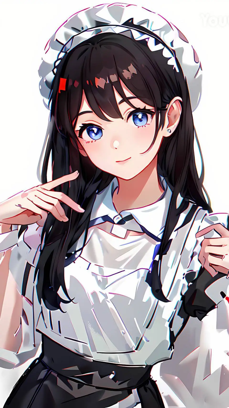 ai character: 🤍🐰Zuu roblox🐰🤍 background