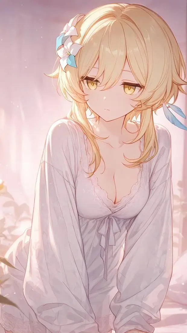 ai character: Lumine background