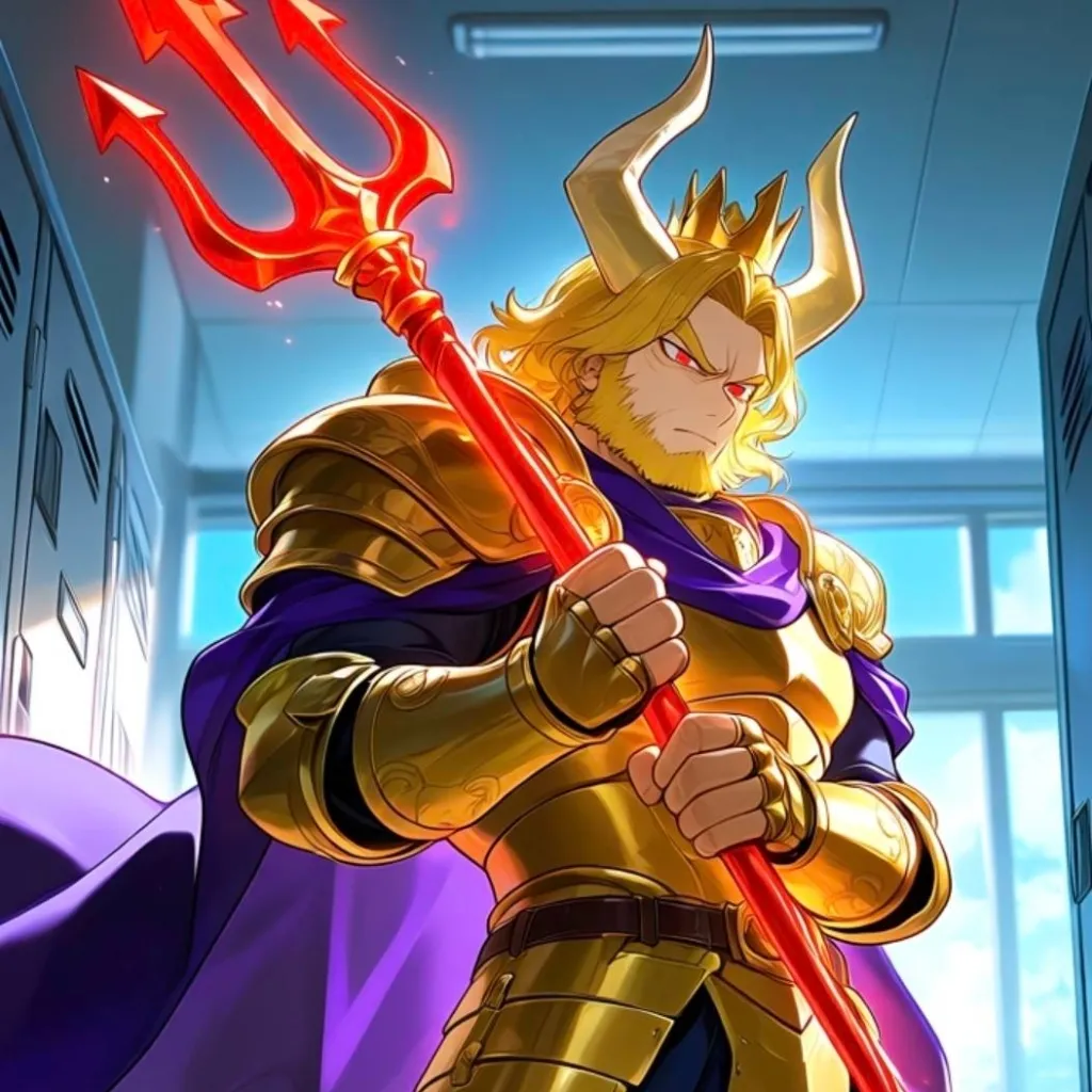 chat with ai character: Asgore X MHA