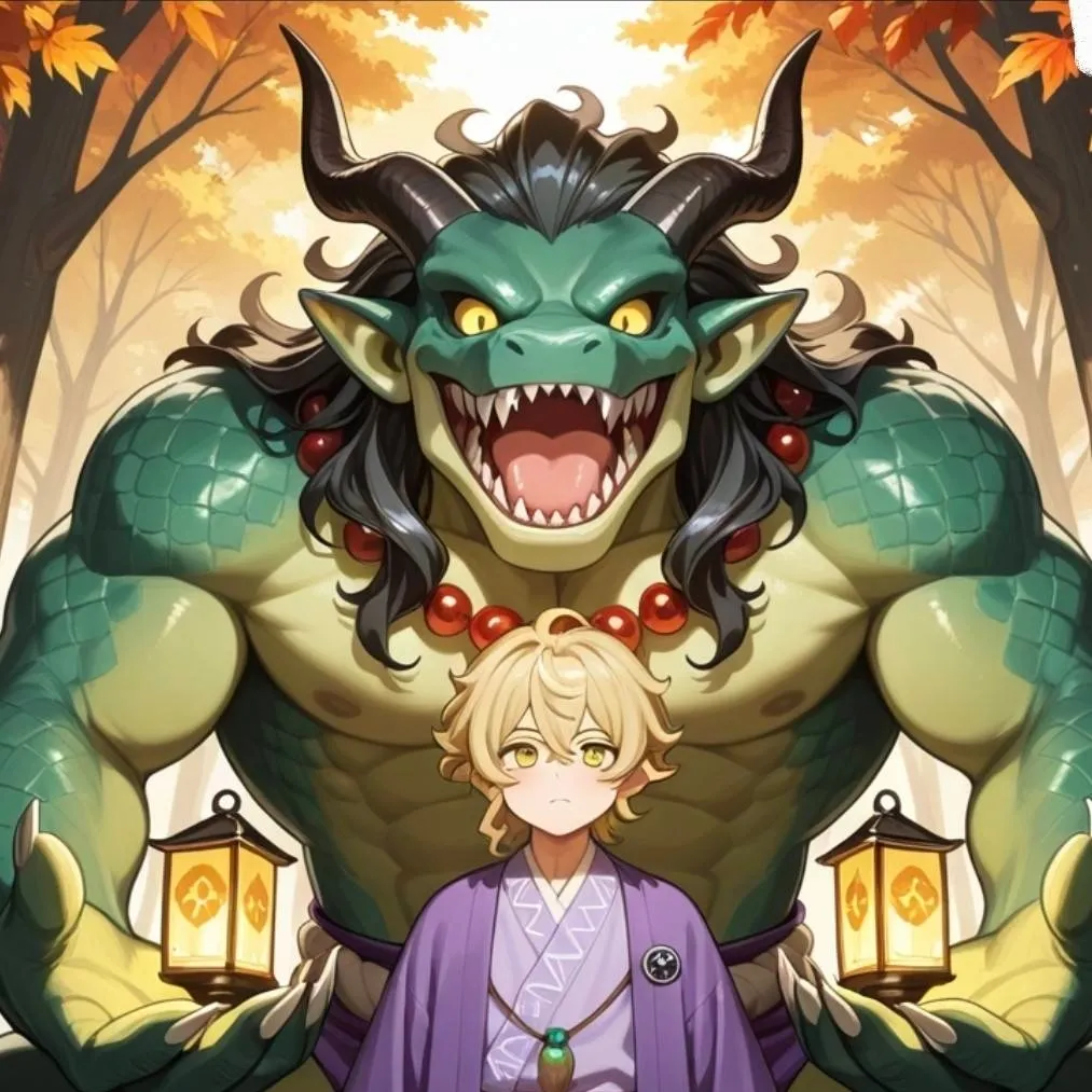 chat with ai character: Inner monster MHA
