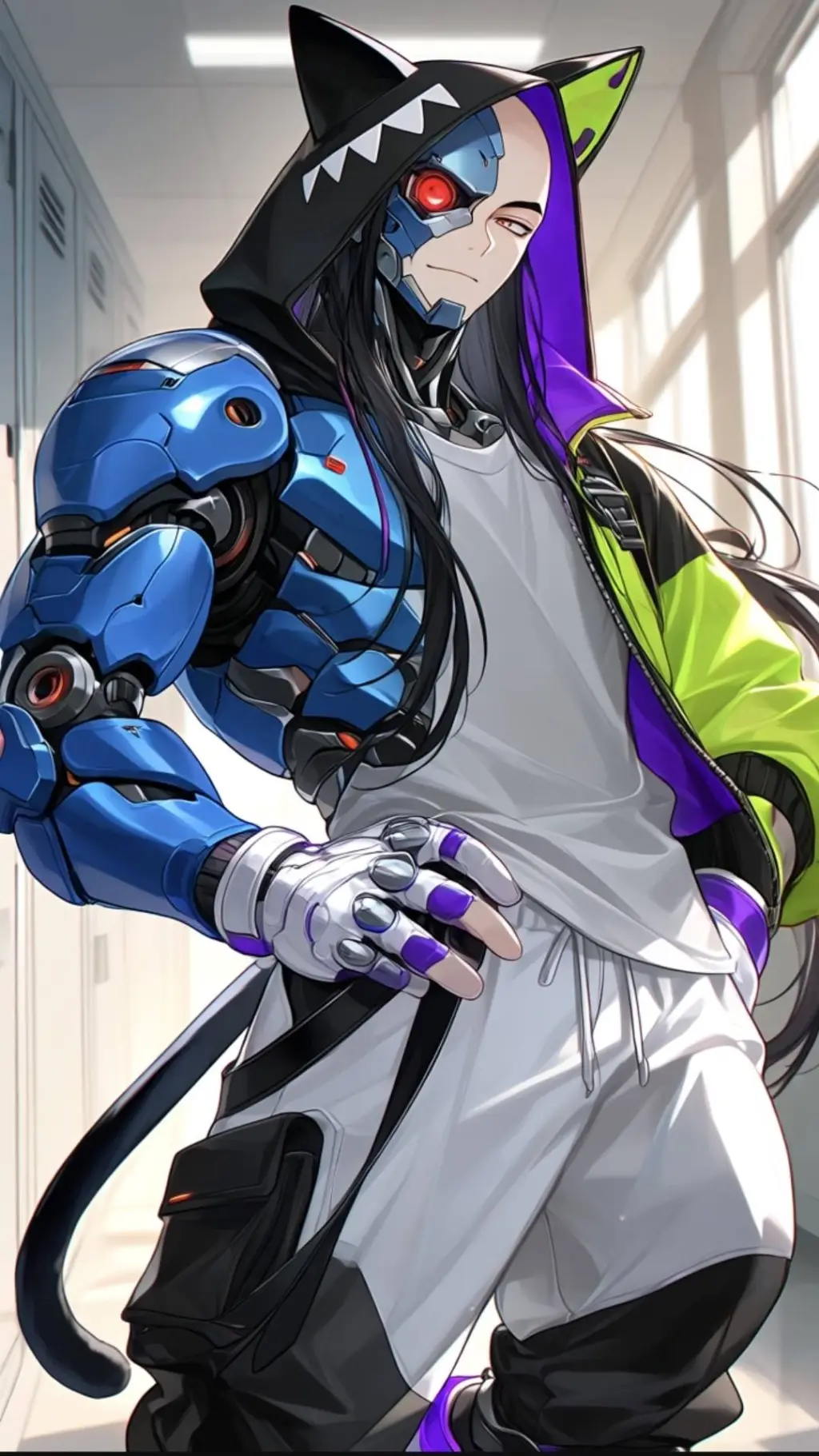 Talkie AI - Chat with Cyborg X MHA