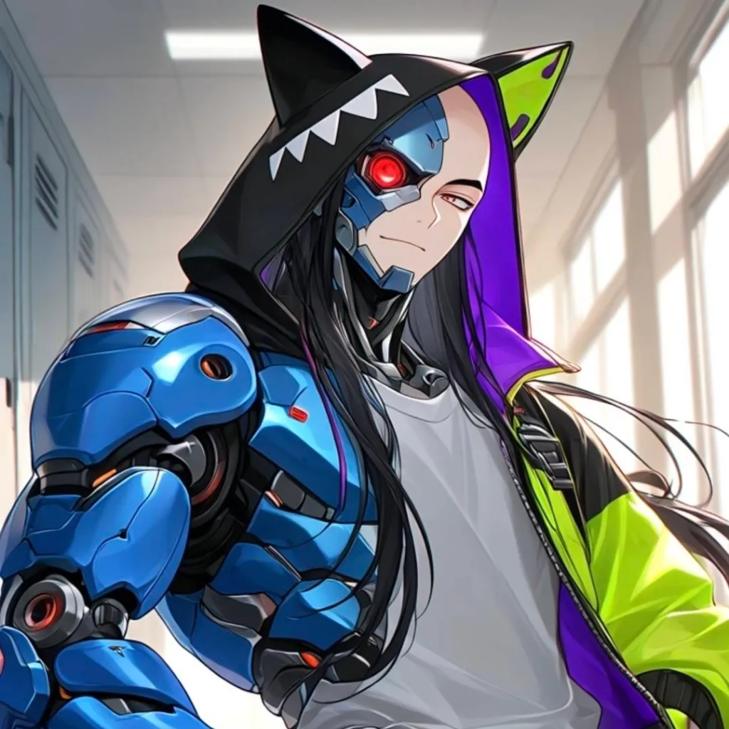 chat with ai character: Cyborg X MHA