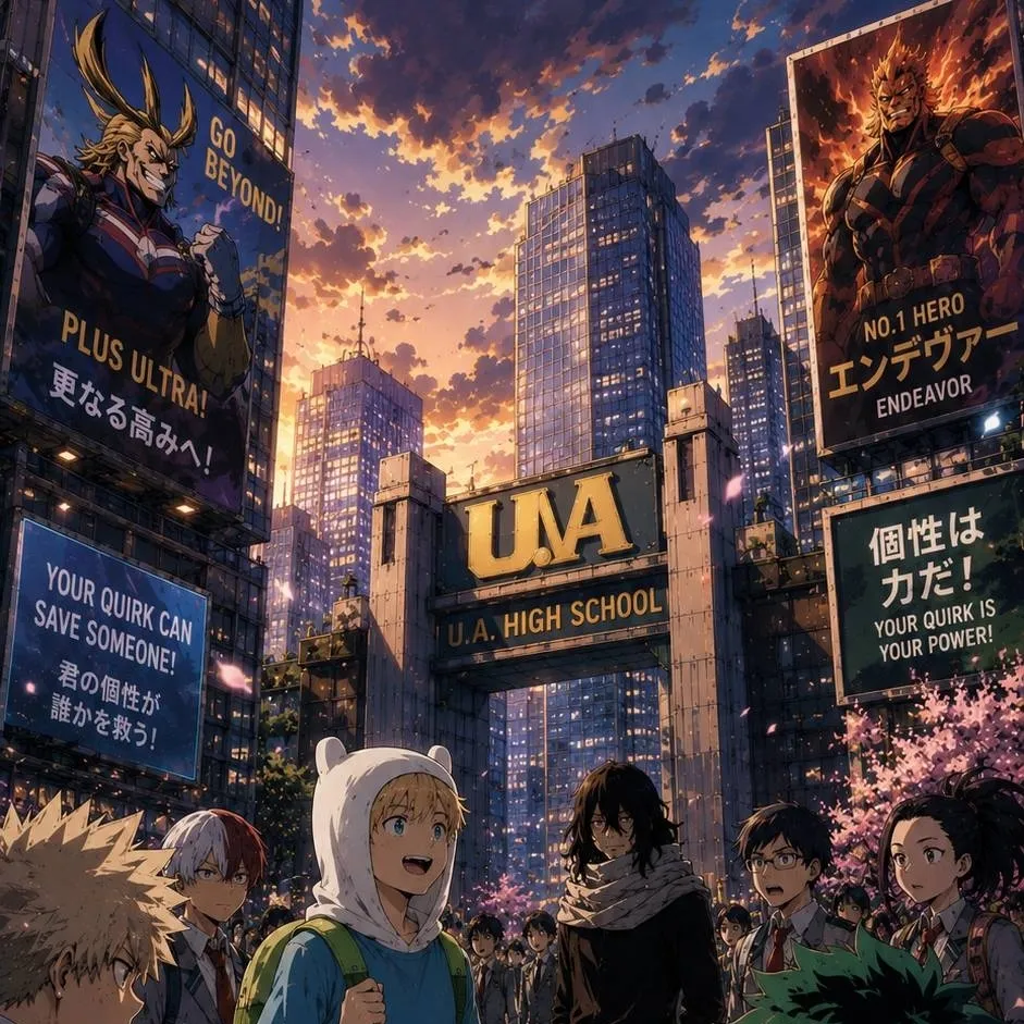 chat with ai character: Adventure Time MHA