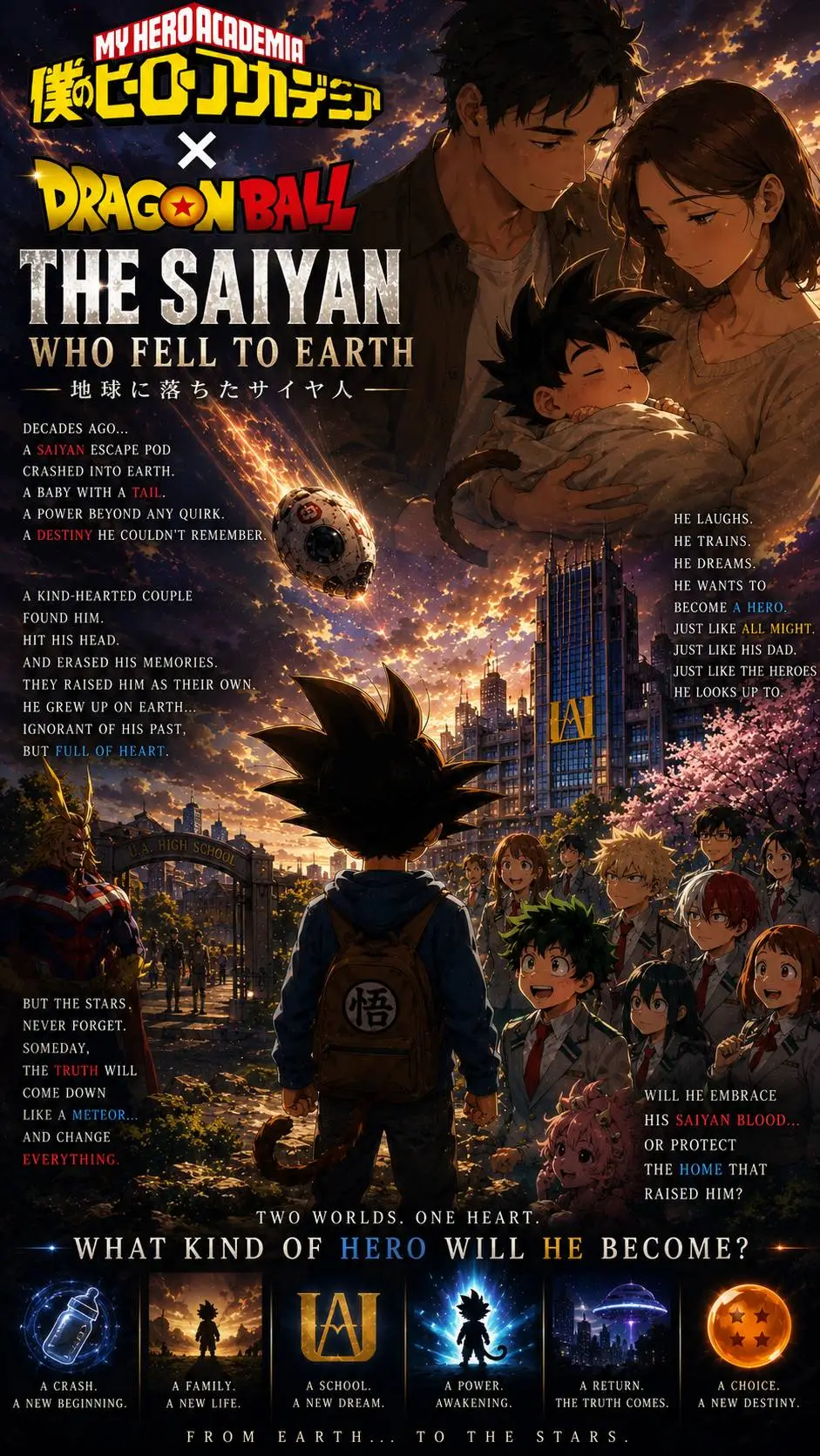 Talkie AI - Chat with MHA X Dragon Ball