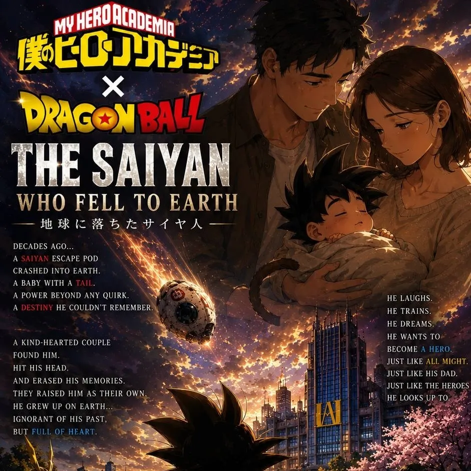 chat with ai character: MHA X Dragon Ball