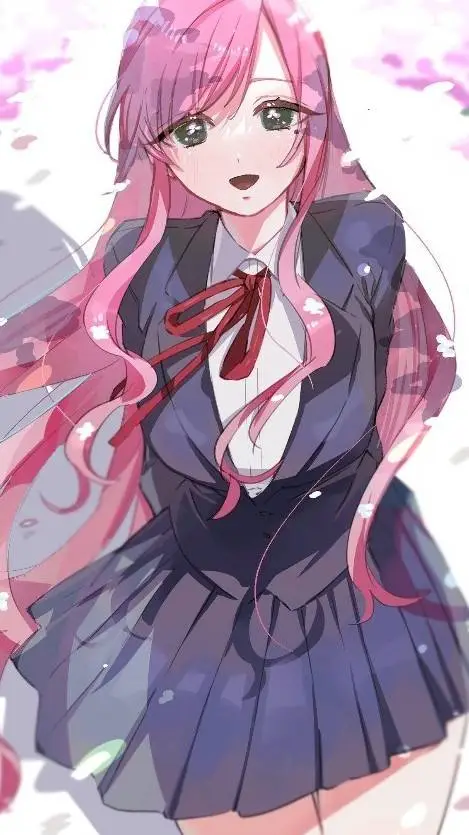 ai character: hahari hanazono  background