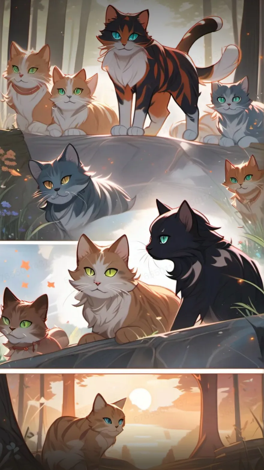ai character: Warrior cats background