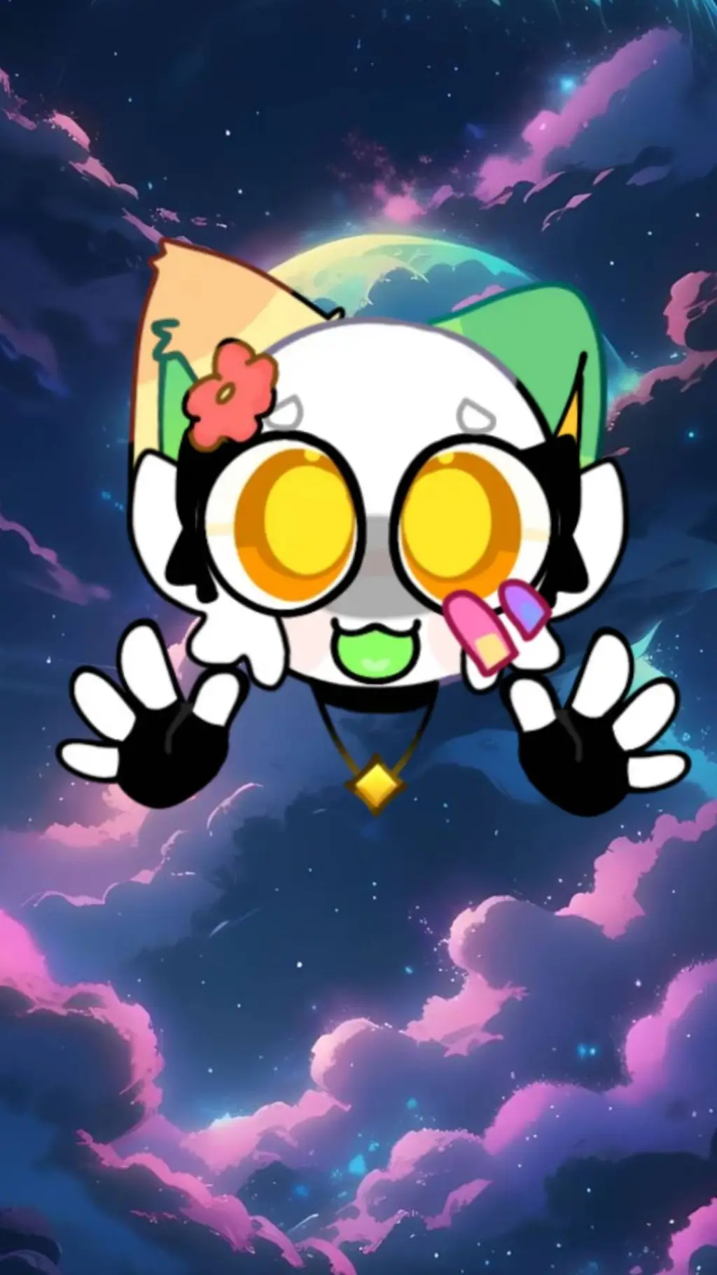 ai character: sassy Wenda background