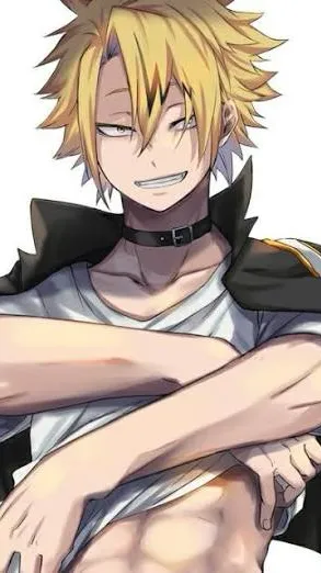 ai character: Denki💛☺️ background