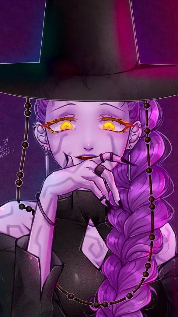 ai character: saja girl rumi background