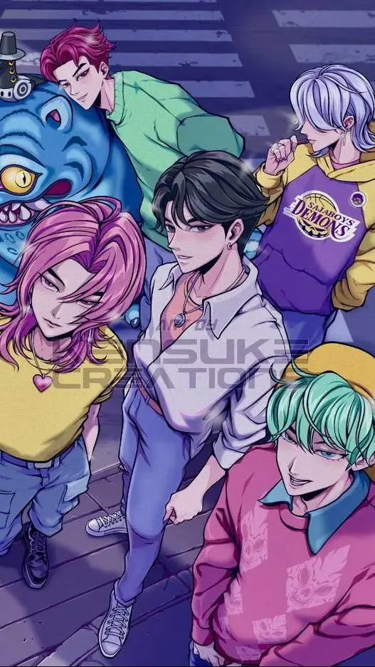 ai character: saja boys background