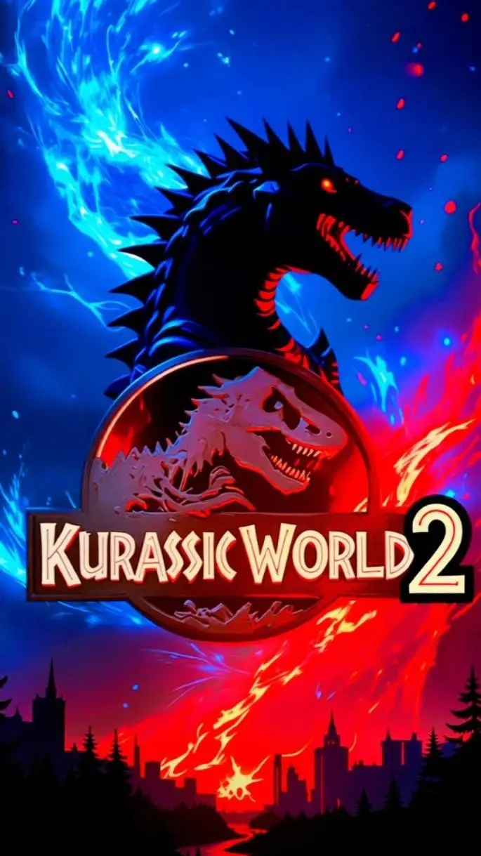 ai character: Kurassic world 2 background