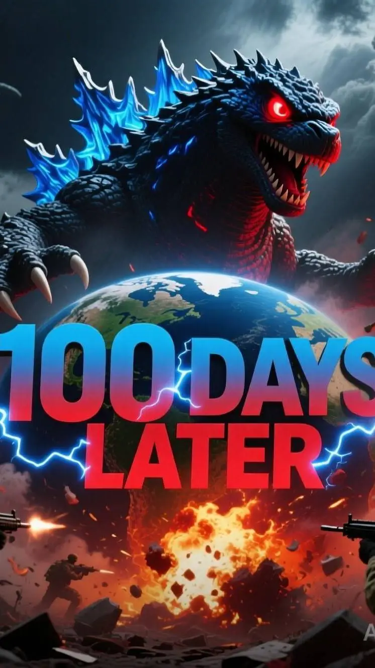 ai character: 100 Days later background