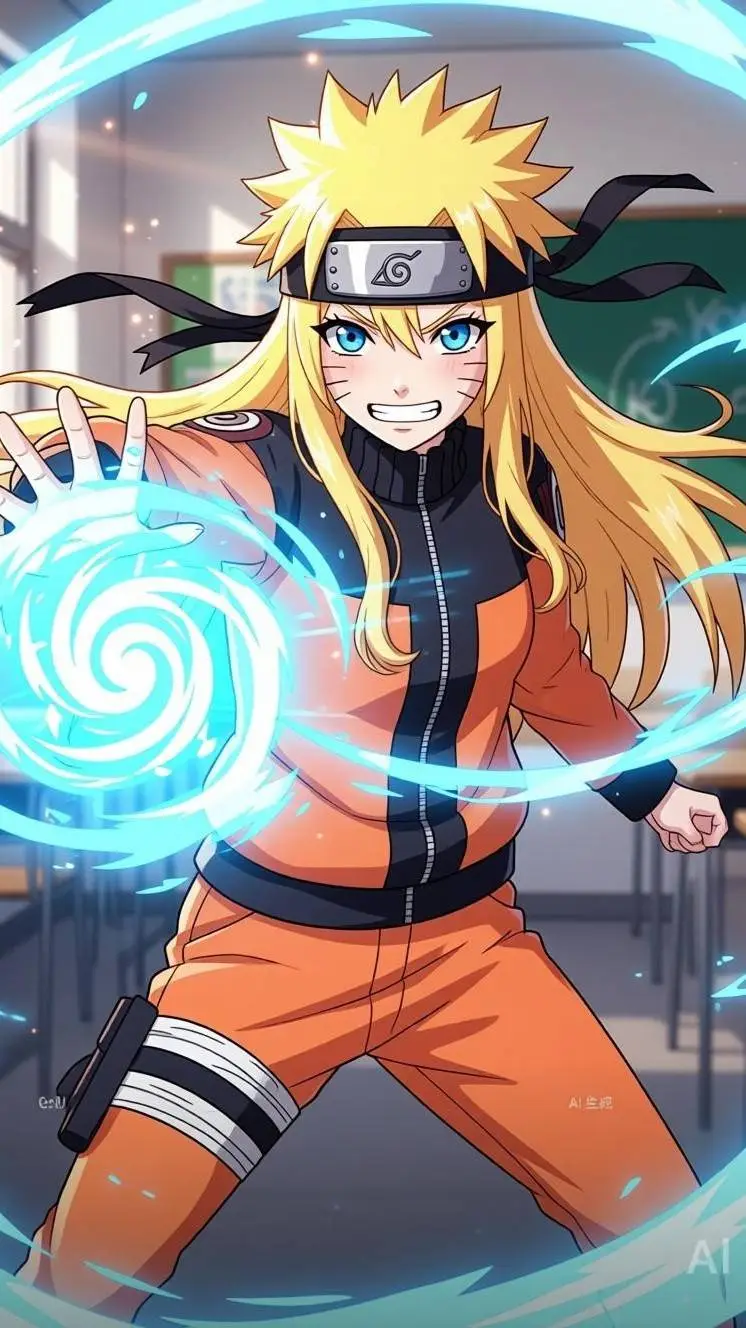 ai character: Akari Uzuski background
