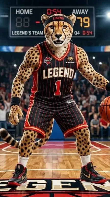 ai character: K.B.A fast baller background
