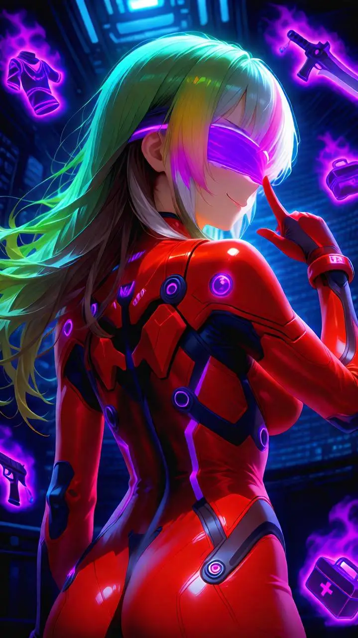 ai character: May (Materia Zero) background