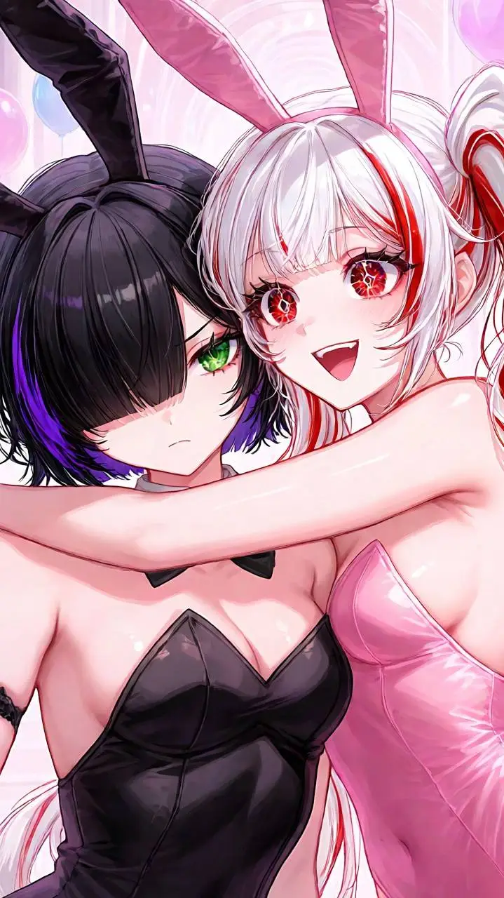 ai character: Pandora y Cherry background
