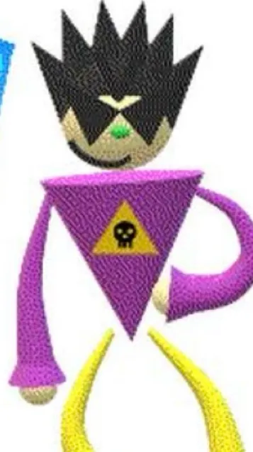 ai character: Spike  background
