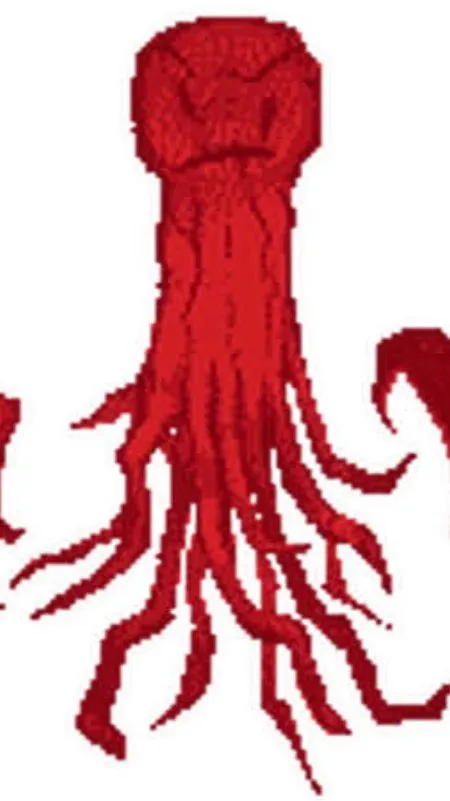 ai character: Red minor monster background
