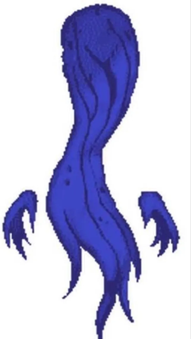 ai character: Blue minor monster background