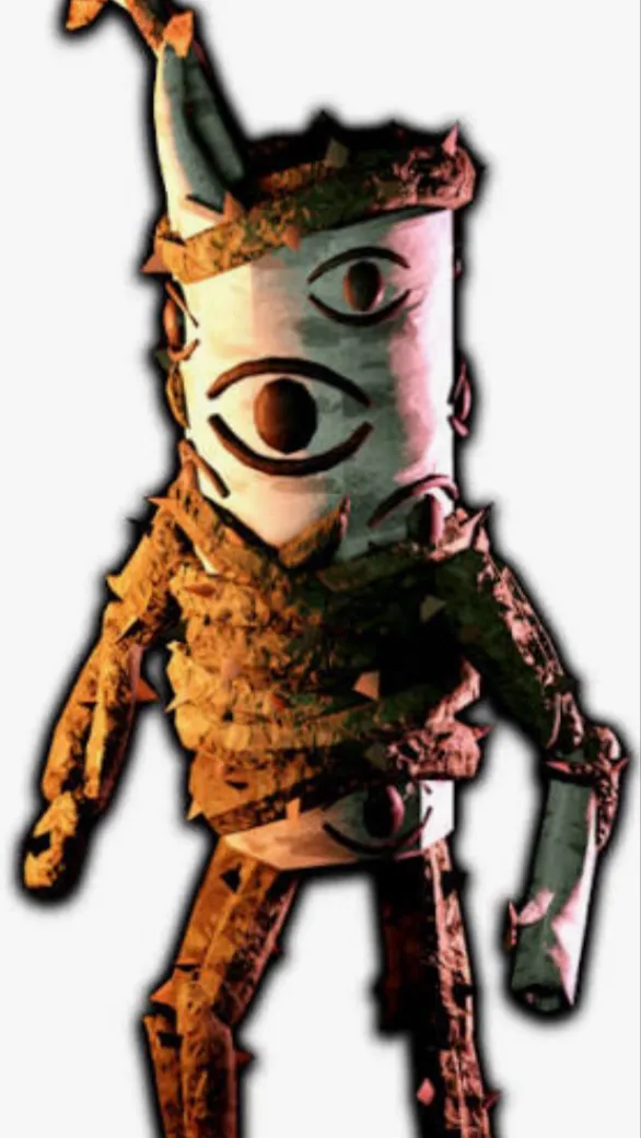 ai character: Eye stalk background