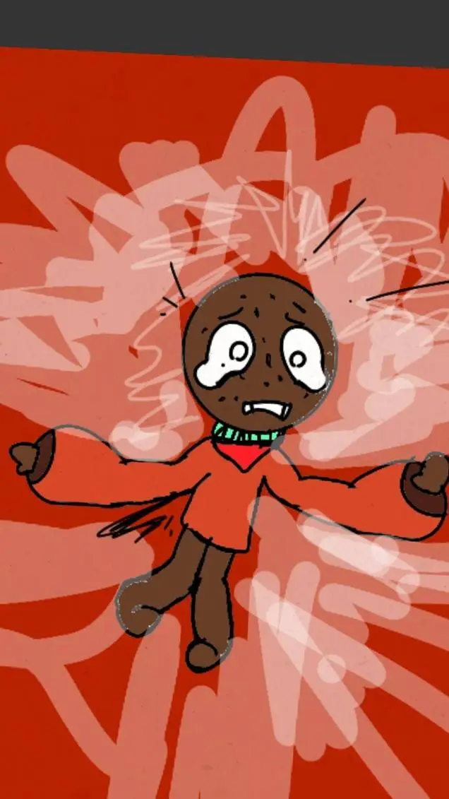 ai character: cookiemy!! my oc!  background