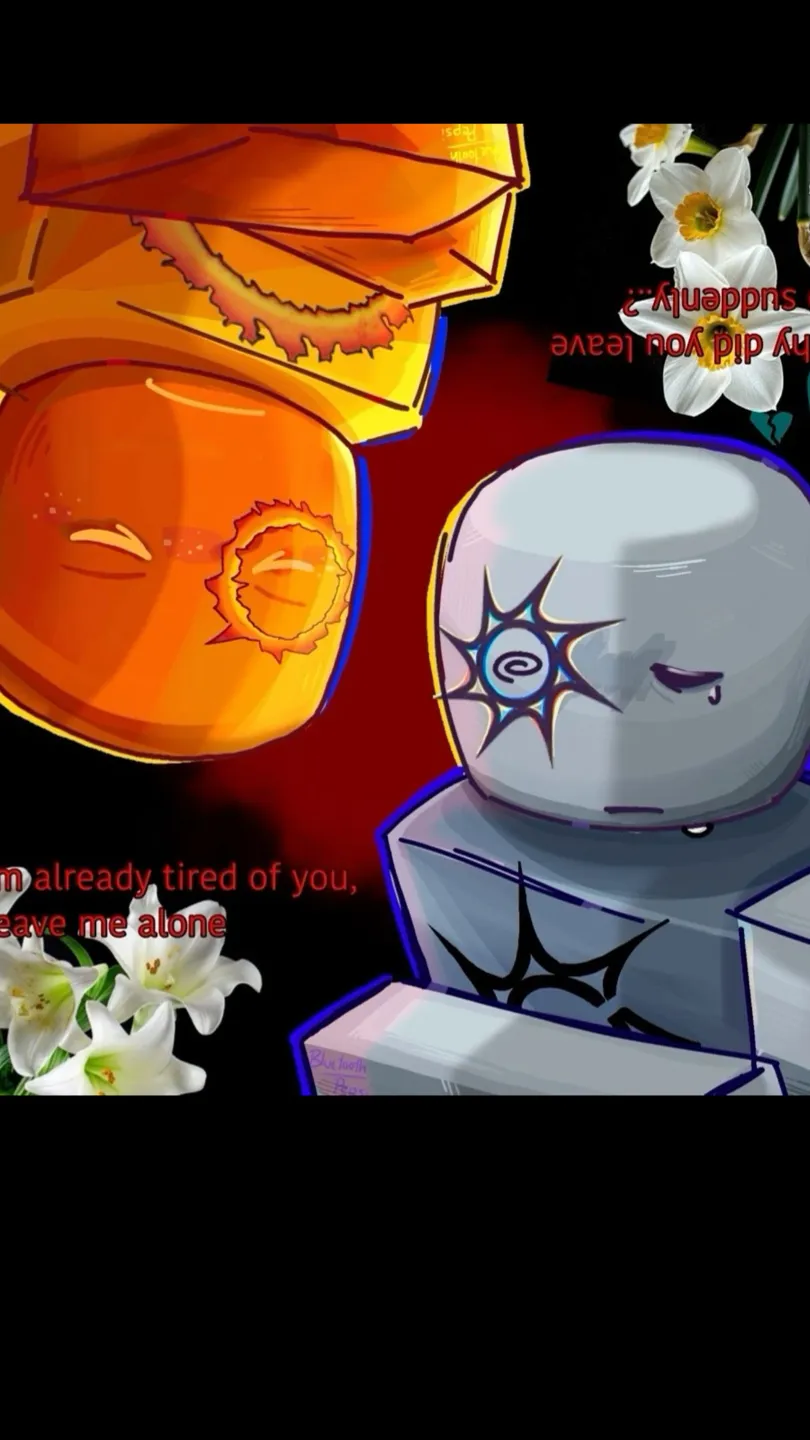 ai character: Broken spawn😔 background