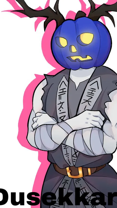 ai character: F3mb0y dusekkar background