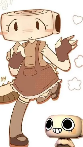 ai character: Shelly🤭🦖🐚 background
