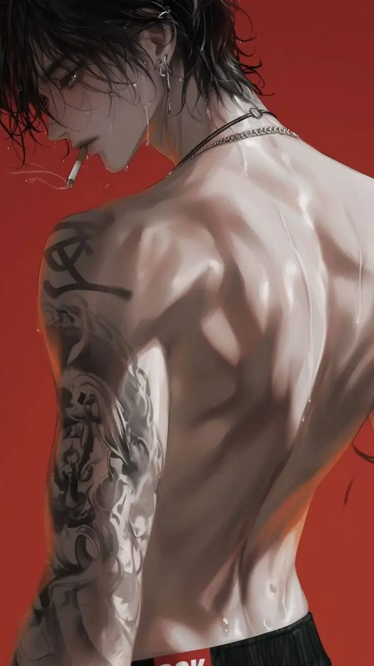 ai character: bsf x Korean mens background