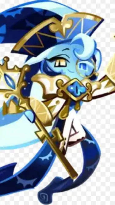 ai character: Shadow milk cookie background