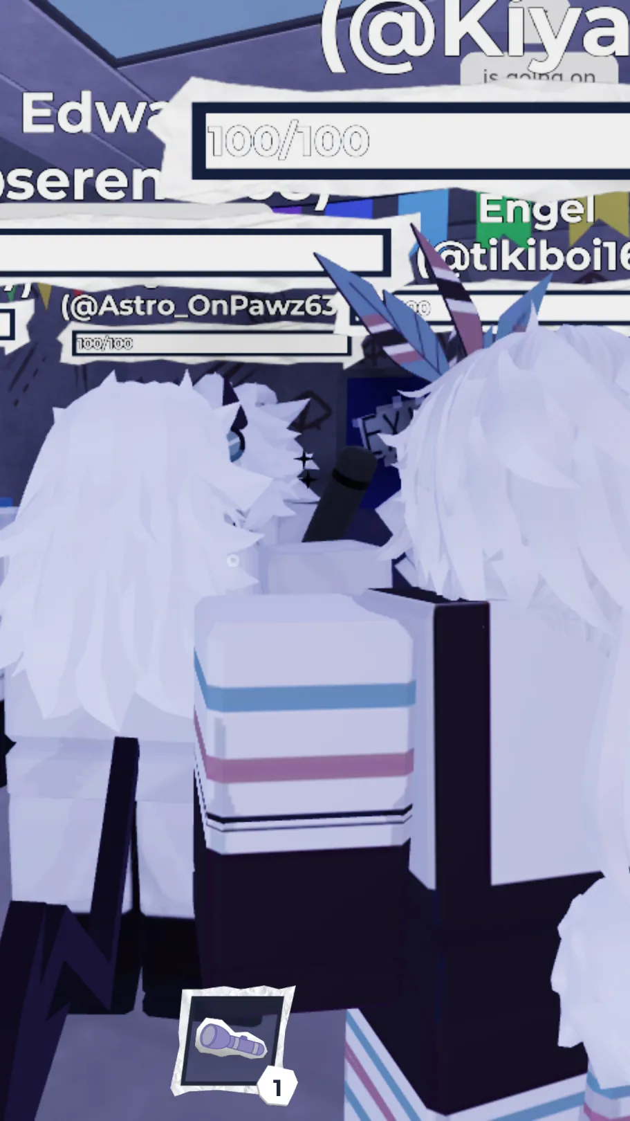 ai character: Save background