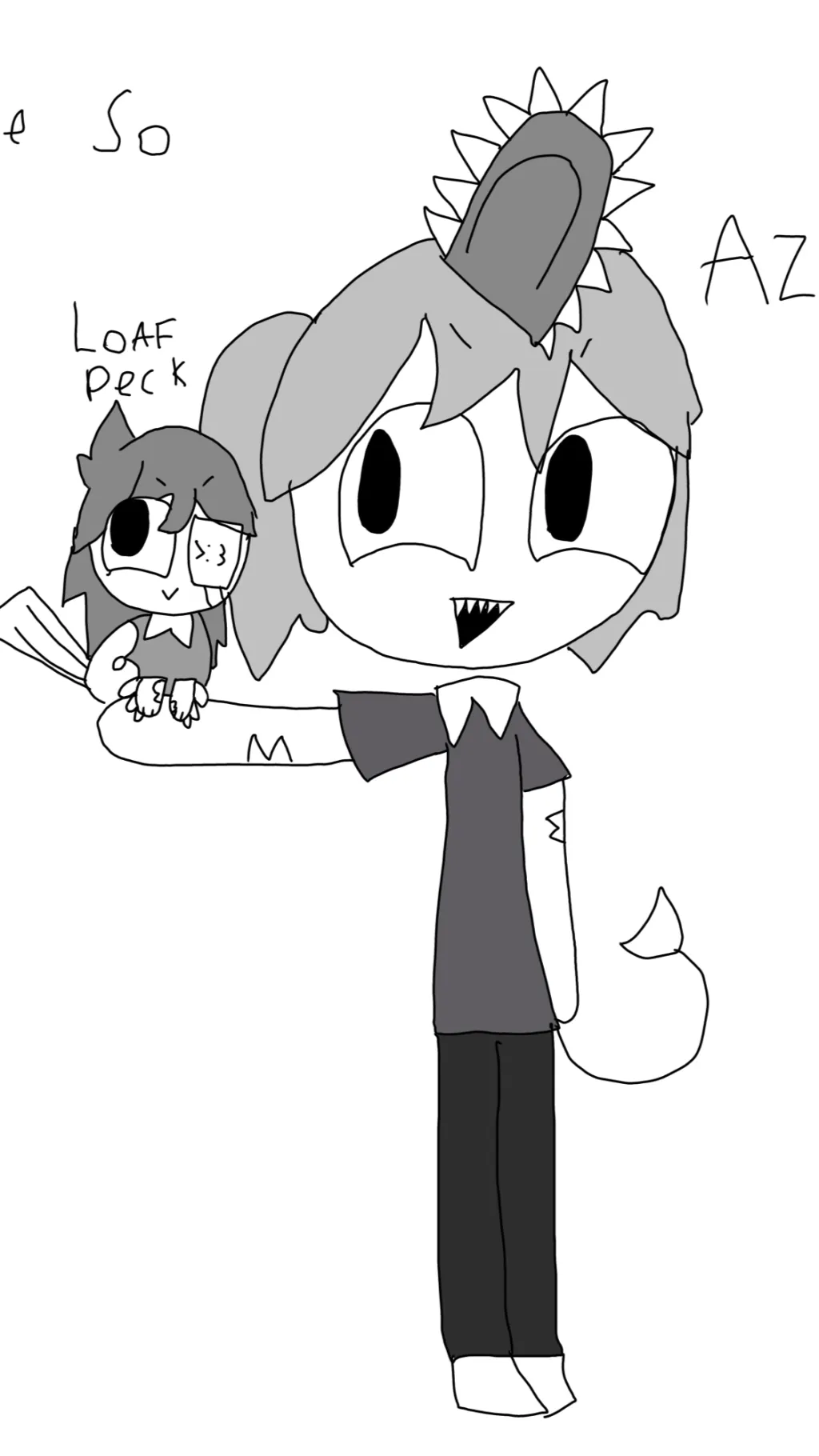 ai character: Save background