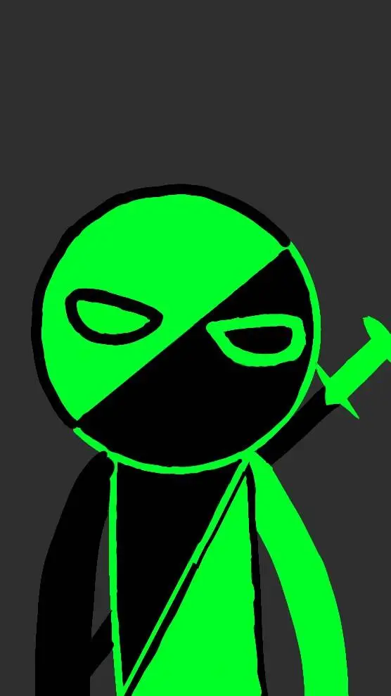 ai character: the god stickman  background