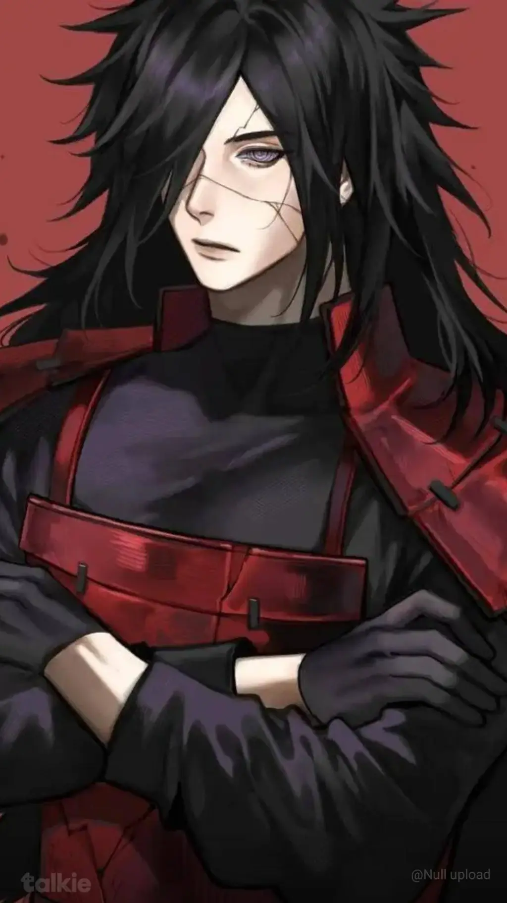 ai character: Madara Uchiha  background