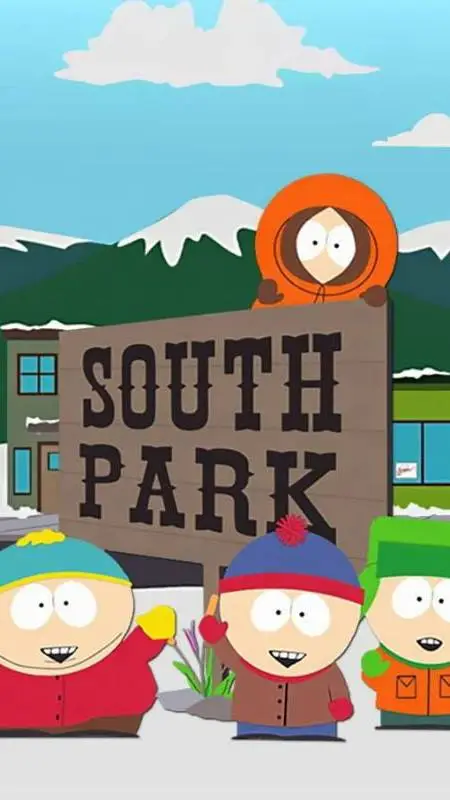 ai character: south Park  background