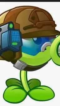 ai character: Gatling Pea PvZ 2  background